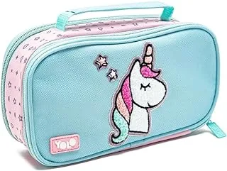 Yolo Unicorn Suitcase Pencil Case