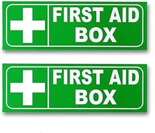 First Aid BSign Sticker Decal - Easy to Mount Weather Resistant Long Lasting Ink Size (9