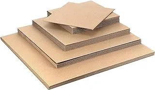 BPA 36 Pieces 4 Sizes Chipboard Chipboard Sheets for Cards Paper DIY Media, Home Craft Decor Scrapbook Packaging Sheets (12 x 12 Inch, 10 x 10 Inch, 8 x 8 Inch, 6 x 6 Inch)