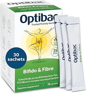 Optibac Bifido And Fibre Probiotics Sachets 30's