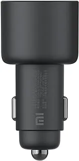 Xiaomi 67W Car Charger Dual Port (USB-A + Type-C) Fast Flash Charging, Multiple Protections, For Smartphones/Tablets/Game Machine/Cameras Black, Black