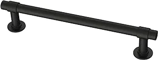 Franklin Brass Francisco Cabinet Pull, Matte Black, 5-1/16 in (128mm) Drawer Handle, 10 Pack, P29618Z-FB-B