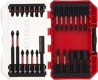 CRAFTSMAN Drill/Driver Set, Impact Ready Bits, 26 Pieces (CMAF1326)