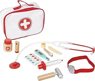 Hape Hape, Little Doctor Playset, Doctor's Bag With Accessories, Playset for Toddler, Multicolor