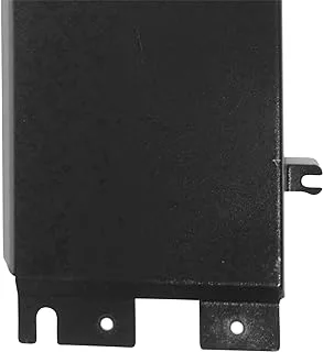 Rubicon Express REA1023 Fuel Tank Skid Plate Black Powder Coat 3/16 in. Steel Fuel Tank Skid Plate