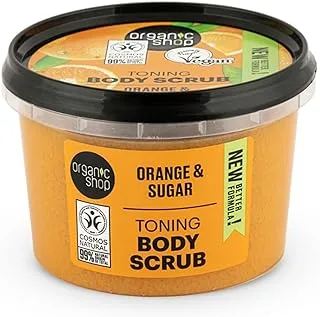 Organic Shop Sicilian Orange Body Scrub, 250 ml
