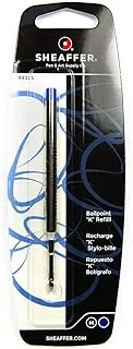 Sheaffer - Medium Ballpoint Pen Refill, “K” Style, Blue