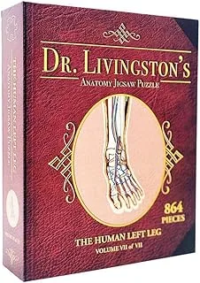 Jigsaw Puzzle: Dr. Livingston's Anatomy - The Left Leg (864 Pieces)