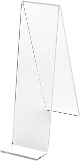 BPA 771401 50 x 140mm Book/Display Stand, Transparent