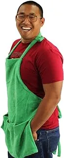 Chemical Guys Microfiber Detailing Apron with Pockets and Hook and Loop Straps for Cords, MIC_APRON1