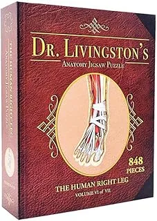 Jigsaw Puzzle: Dr. Livingston's Anatomy - The Right Leg (848 Pieces)