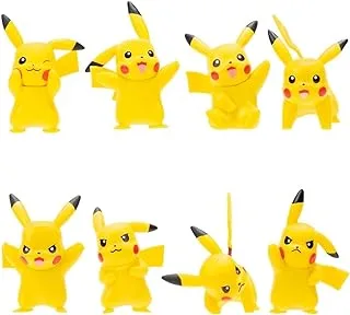 Pokemon Battle Figure Pickachu 8 Multipack 2-Inches