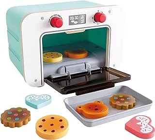 Hape, My First Baking Oven With Light & Sound | Kitchen & Food Bakery Playset | Toy Bakery Set With Tray & Biscuits | Food Toys For Toddlers | Realistic & Inspires Social Skills Toy