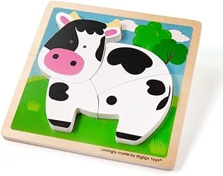 Chunky Lift Out Cow Puzzle