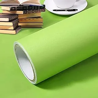 Homya Matte Thick Solid Color Wallpaper 10M ذاتية اللصق لغرفة النوم ، غرفة المعيشة ، خزانة حائط ، ورق حائط لتزيين الجدران ، مقاوم للماء ، مقاوم للرطوبة متعدد الألوان ، ملصق حائط PVC