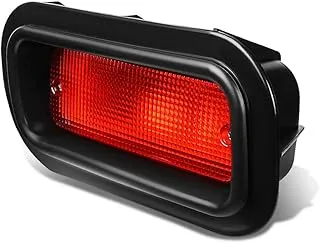 DNA MOTORING FL-ZTL-176-RD Fog Light Driver & Passenger Side Enhance visibility [Compatible with 94-01 Integra / 88-00 Civic]