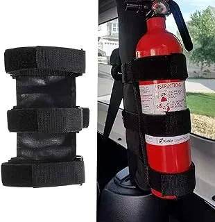 Generic Adjustable Car Fire Extinguisher Fixed Holder Fastener Clip For Jeep Wrangler JK JKU