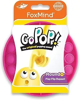 FoxMind Games Go Pop Roundo Popping Game, Pink