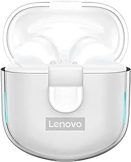 Lenovo thinkplus lp12 tws wireless bluetooth earbuds 5.0v built-in microphone with charging case - white, One Size