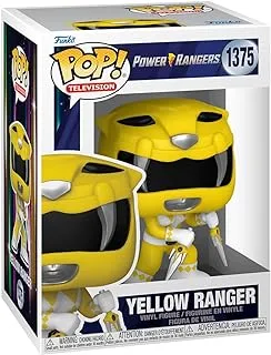 فانكو بوب! التلفزيون: Mighty Morphin Power Rangers 30 - Yellow Ranger - تلفزيون Power Rangers - شخصية فينيل قابلة للتجميع - فكرة هدية - بضائع رسمية - ألعاب للأطفال والكبار - عشاق التلفزيون