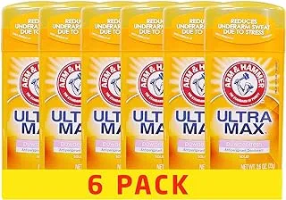 Arm & Hammer U-Max Aluminium-free Antiperspirant Deodorant Stick Powder Fresh 73Gm (Pack of 6)