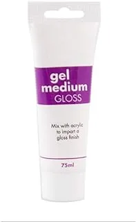 Mont Marte Gloss Gel Medium - 75ml (White)