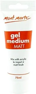 Mont Marte Matte Gel Medium - 75ml (White)