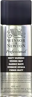 Winsor & Newton Professional Artists' Aerosols, Picture Varnish, Matt, 400ml