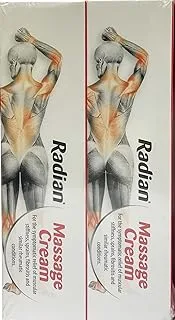 RADIAN Massage Cream Twin Pack 40 g