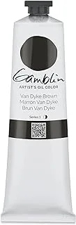 Gamblin Artist Grade Oil Color, 150ml, Van Dyke Brown