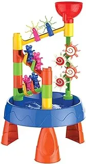 COOLBABY Waterwheel Funnel Beach Table Set Summer Beach Playing Children's Toys,Fun Wheels Water Table Outdoor Toy Water Fun Sand Beach Activity