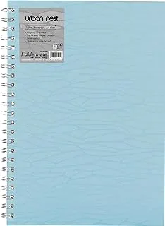 Foldermate 3 Subject notebook A4 |120 Sheets |Ruled notebook, 80gsm | Asstored Pastel Color