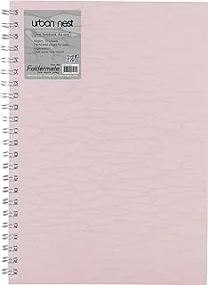 Foldermate 5 Subject notebook A4 |150 Sheets |Ruled notebook, 80gsm | Asstored Pastel Color