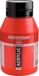 Amsterdam Standard Series Acrylic Paint, 1000ml, Pyrrole Red