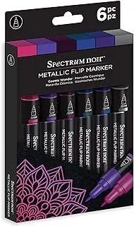 Spectrum Noir CC Spectrum Noir Metallic Flip Marker CsmicWndr6pc