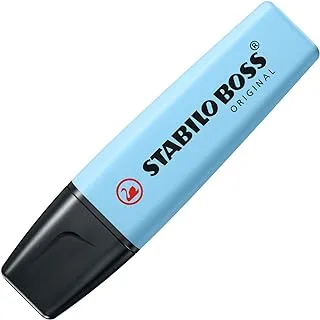 STABILO BOSS ORIGINAL Pastel Highlighter, Breezy Blue