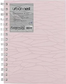 Foldermate 3 Subject notebook A5 |120 Sheets |Ruled notebook, 80gsm | Asstored Pastel Color