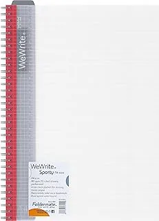 Foldermate 1 Subject notebook A4 |70 Sheets |Perforated, Ruled, 80gsm | Asstored Colors