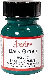 Angelus Acrylic Leather Paint, 1 Fl Oz (Pack of 1), Dark Green