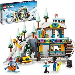 LEGO Friends Holiday Ski Slope and Café 41756 Building Blocks Toy Set; Toys for Boys, Girls, and Kids (980 Pieces)