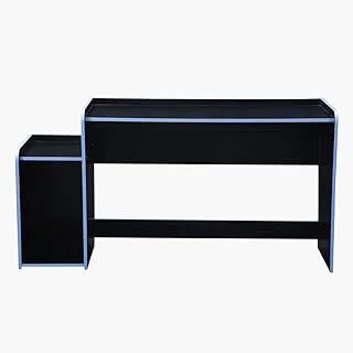 Home Box Gaming Nitro Large Desk 80 x 152 x 55 Cm Black/Blue