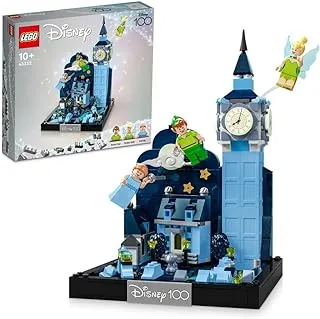 LEGO ǀ Disney Peter Pan & Wendy's Flight over London 43232 Building Blocks Toy Set; Toys for Boys, Girls, and Kids (466 Pieces)