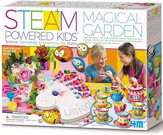 4M STEAM Powered Create Magical Jumbo Kit | Garden Decorations | Kids Ages 8+ | STEM Activity