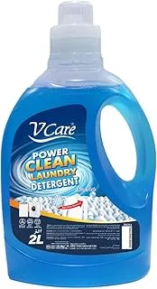 V Care Laundry Detergent Liquid | 2 Litre | Ocean Fresh | Advanced Cleaning Power | Long-Lasting Fragrance | Suitable for All Washing Machines