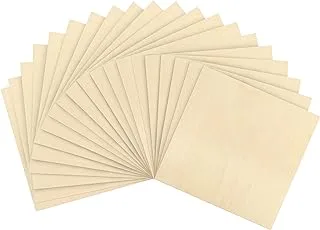 Birch Plywood (20 Pack) - 30x30cm, 2.5mm Thickness Baltic Wooden Ply for Stenciling, Laser Graving, Wood Pyrography Personalised Home Decor,Painting, Arts and Crafts