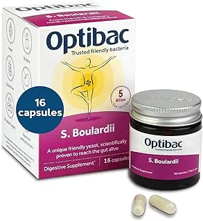 Optibac Probiotics Optibac Saccharomyces Boulardii Digestive Capsules 16's