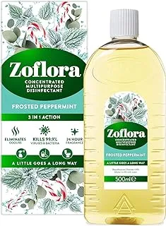 Zoflora Multipurpose Concentrated Disinfectant All Surface Cleaner Frosted Peppermint 500ml