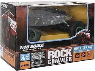 Hamleys Monster 2.4GHz 1:18 4WD Remote Control Rock Crawler Vehicle Set