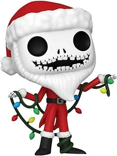 Funko Pop! Disney: the Night Before Christmas 30th - Santa Jack Skellington - Disney: the Nightmare Before Christmas - Collectable Vinyl Figure - Gift Idea - Official Merchandise - Movies Fans