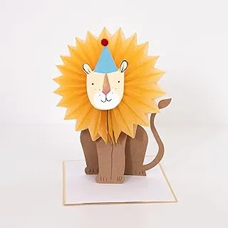 Meri Meri Honeycomb Lion Blank Card